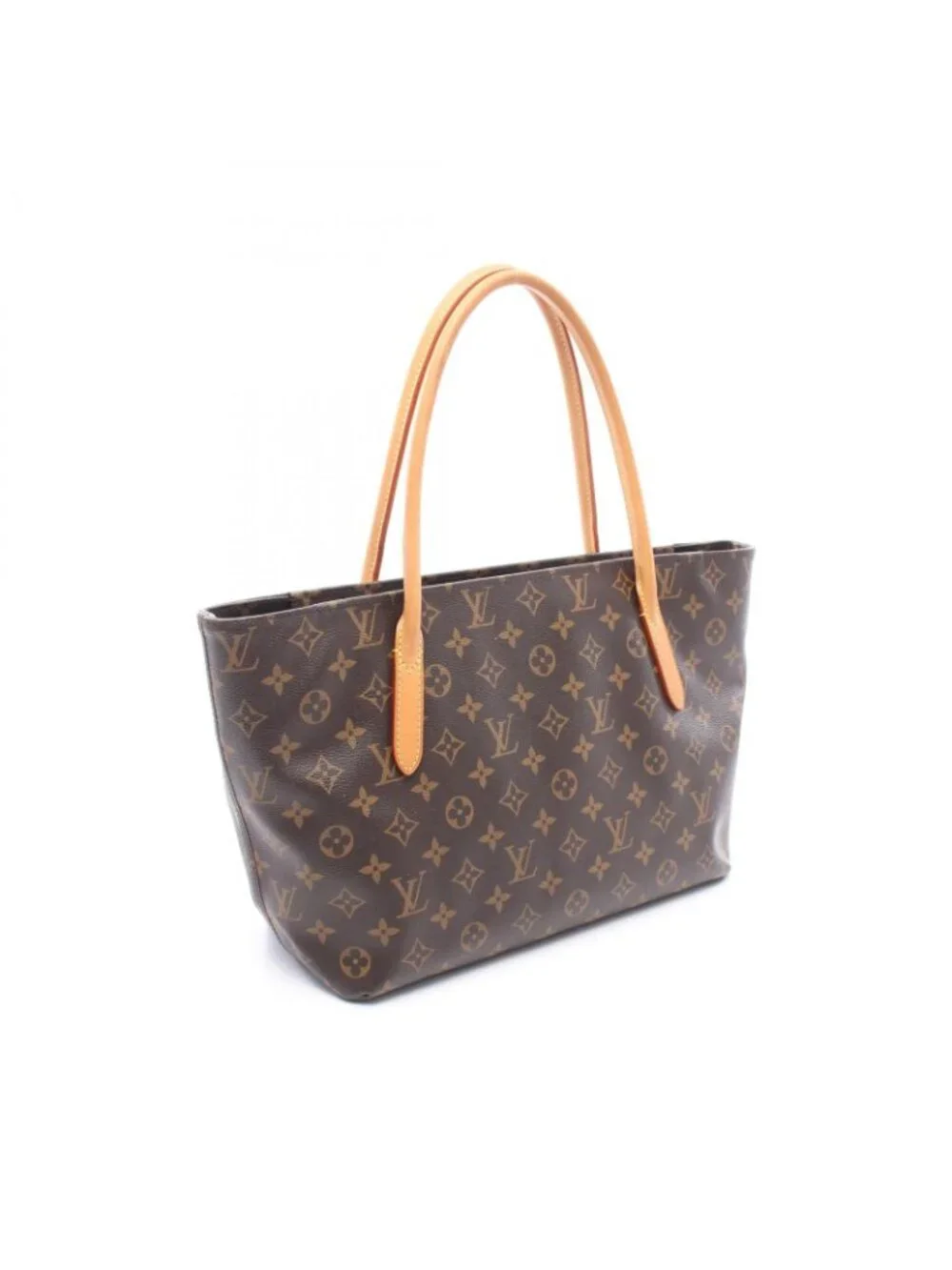 Louis Vuitton Tote Raspail PM Canvas Leather